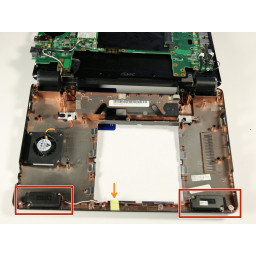 Замена динамика Asus Eee PC 1000HE