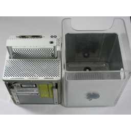 Разборка внешнего чехла Power Mac G4 Cube